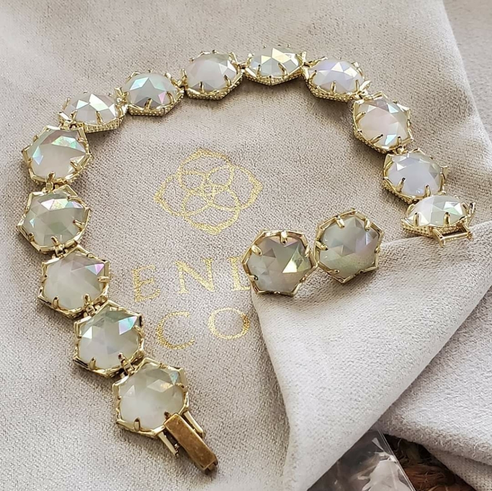 Kendra Scott Iri Slate Macy Bracelet & Grace